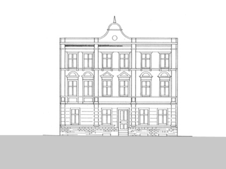 bauplan vorderansicht