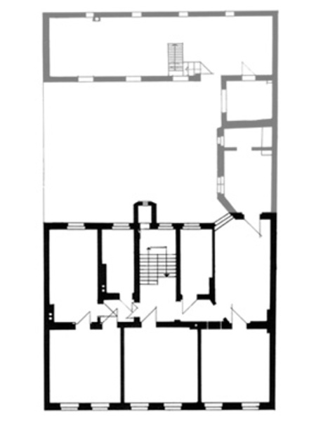 bauplan obergeschoss 1