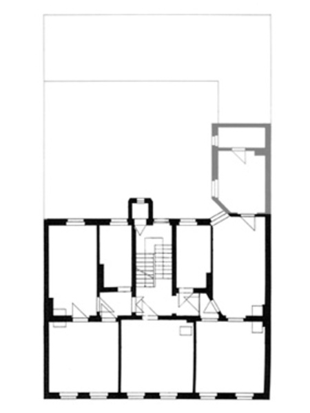 bauplan obergeschoss 2